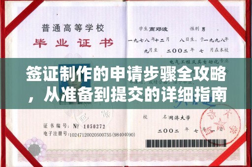 榕城签证制作的申请步骤全攻略，从准备到提交的详细指南